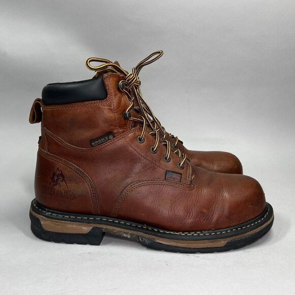 Rocky Men's Size 11 IronClad Steel Toe Waterproof Work Boots - Picture 1 of 16